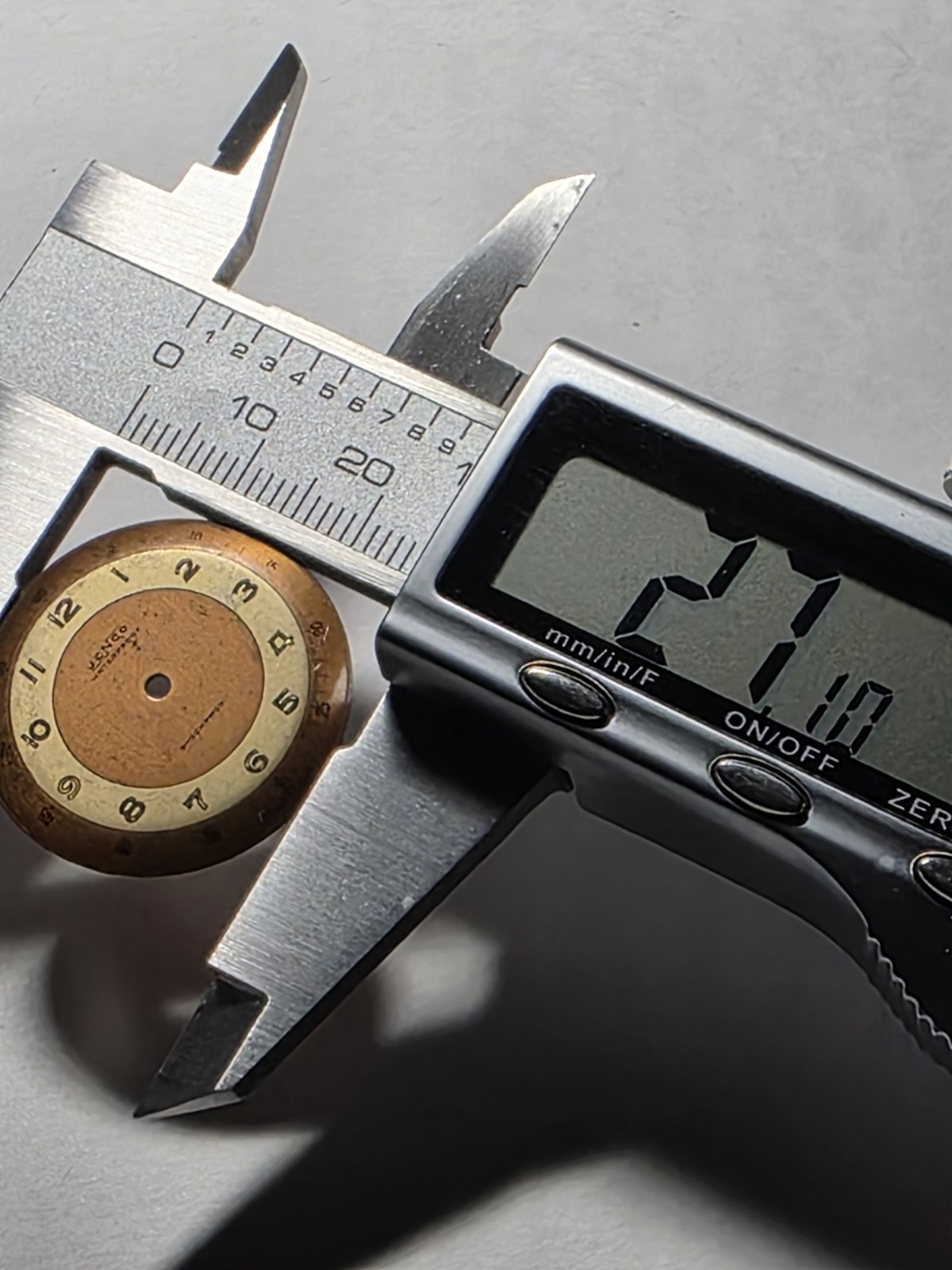 Vtg Jenco Watch Dial 27.10mm (V24)