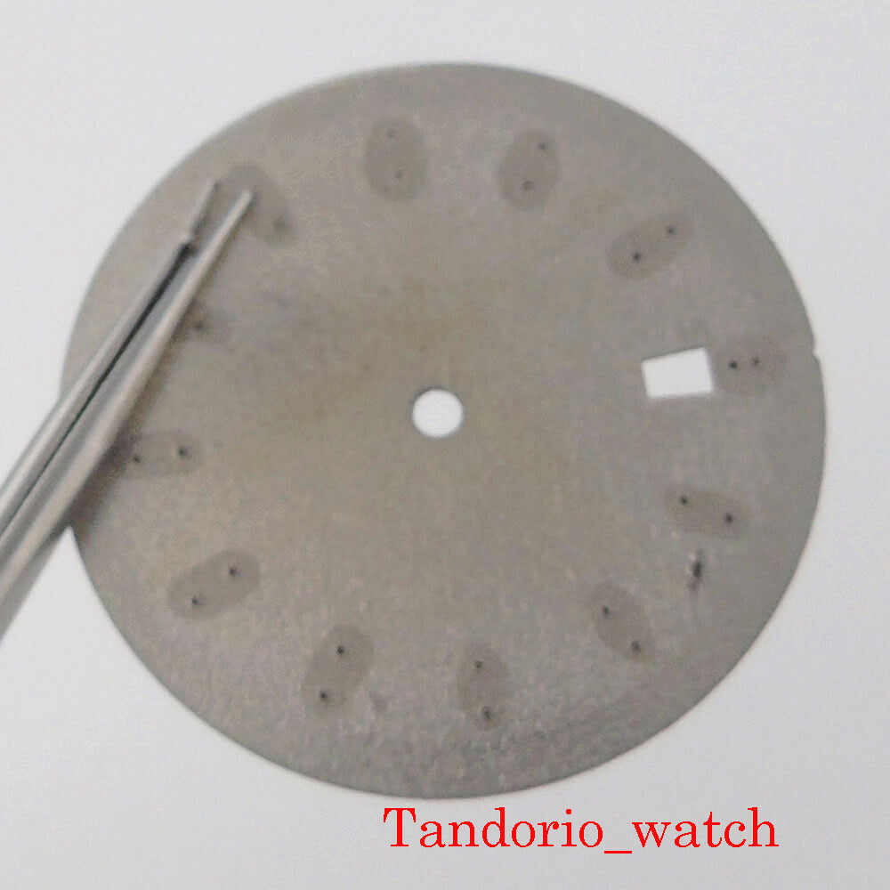 For NH35 33.5mm Sterile Watch Dial Face Parts With Date Window Luminous Marks