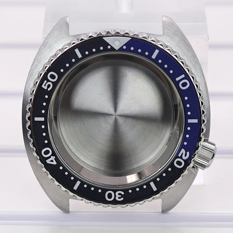 45mm Men’s Watch Case With Chapter Ring For Mod Abalone NH35 NH36 NH34/38 4R36