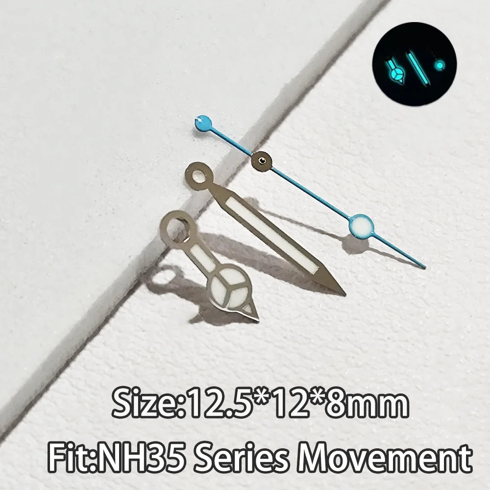 Rose Gold Silver Gold Watch Hands Fit for NH35/36/8215 Movement Pointers