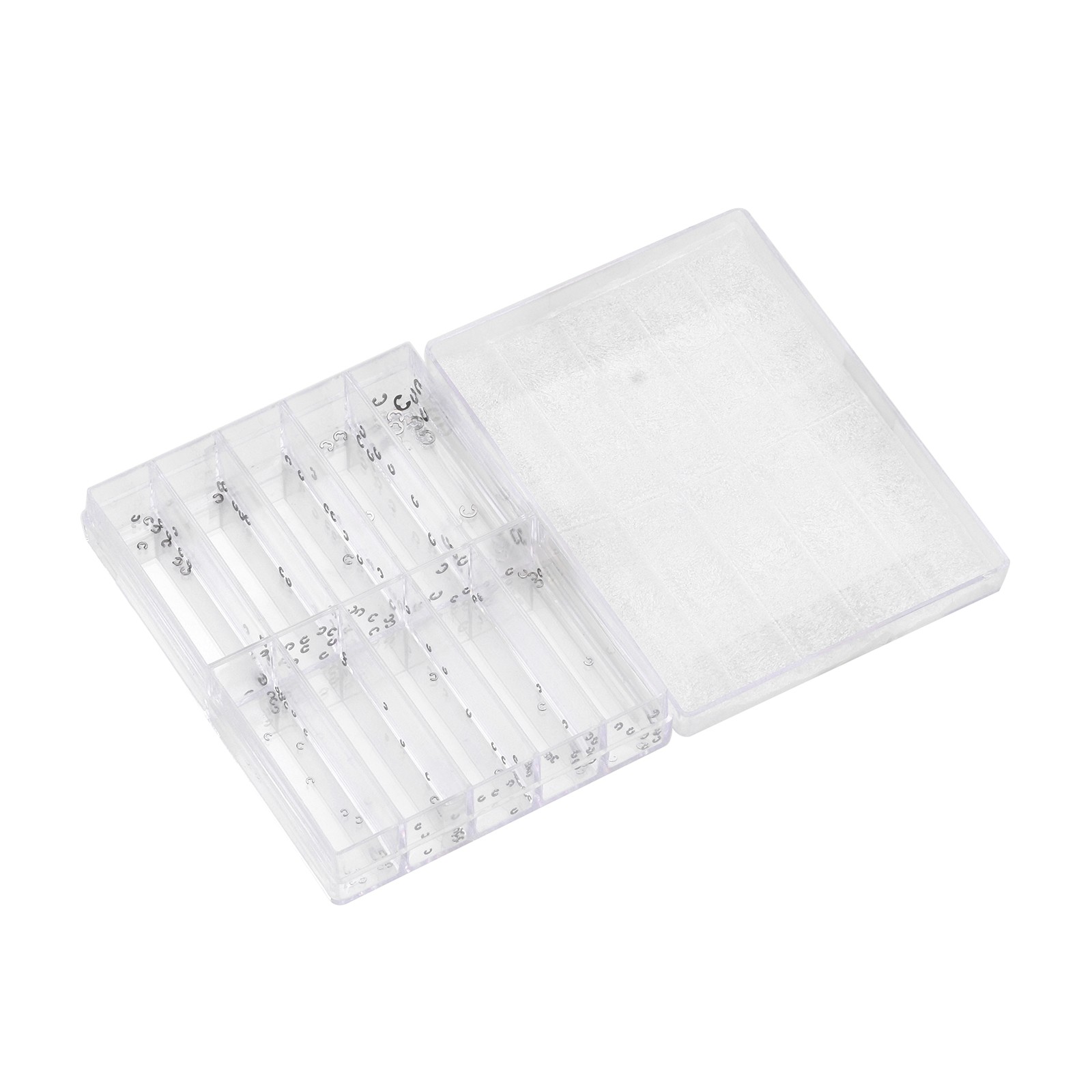 150Pcs 1.4~3.0mm 10-Size Assorted Watch Pusher Button Clip Watchmaker Tool