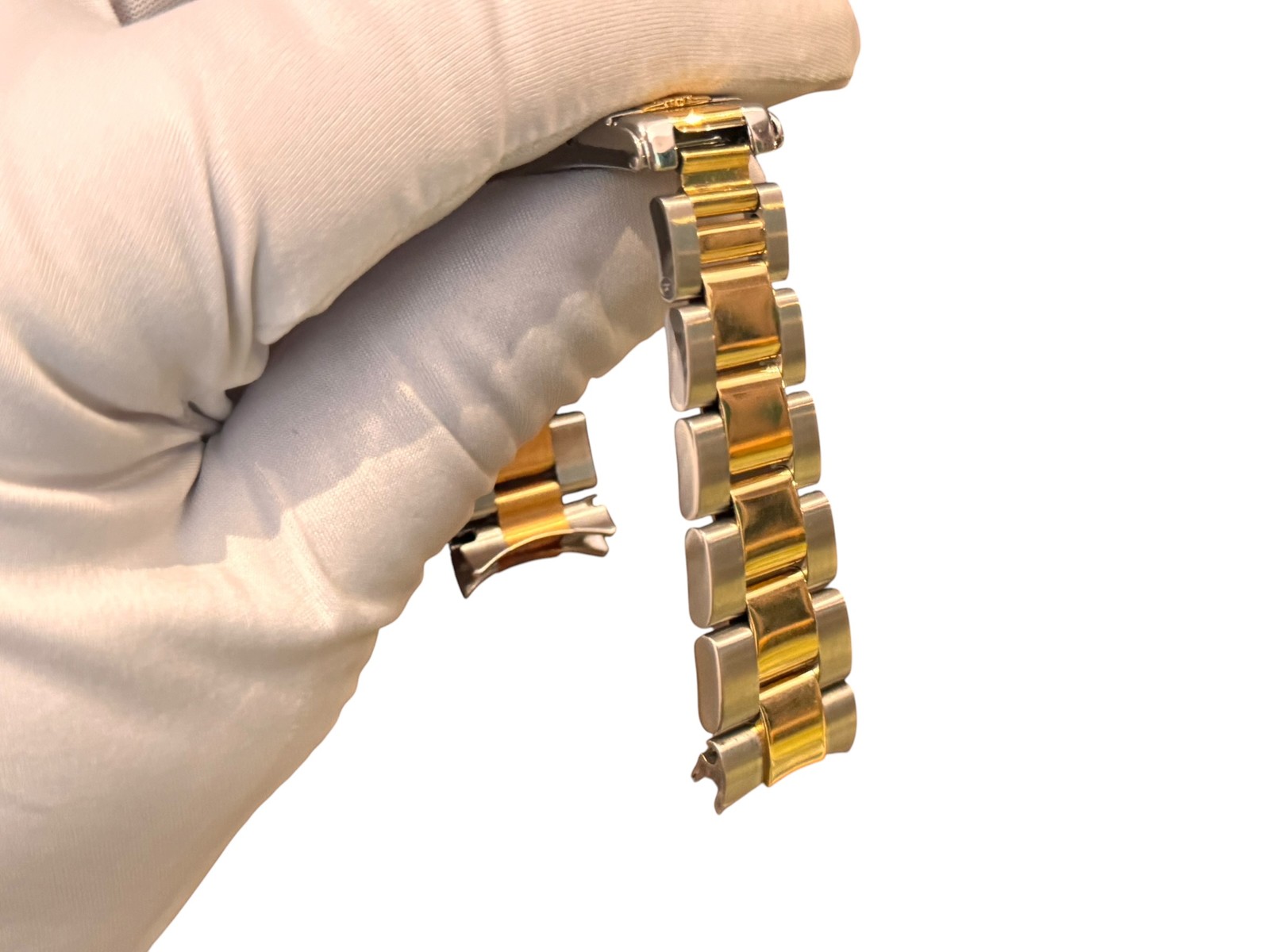 Used 18K Steel/Gold Oyster Bracelet for Rolex (code 78393A X5) STeel Gold
