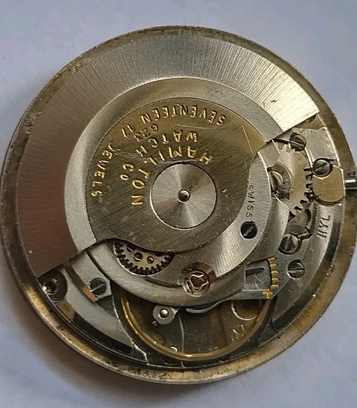 Vintage Hamilton Thin O Matic cal. 73 wristwatch automatic movement