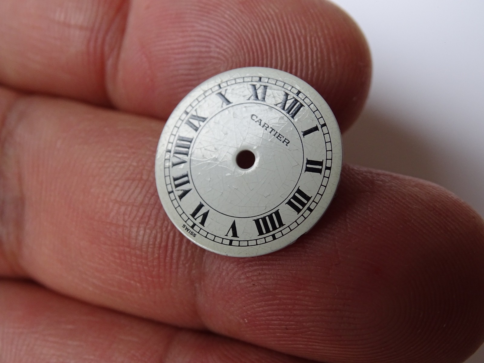 Cartier Santos Octagon 0906 Dial Automatic Original 17.5mm