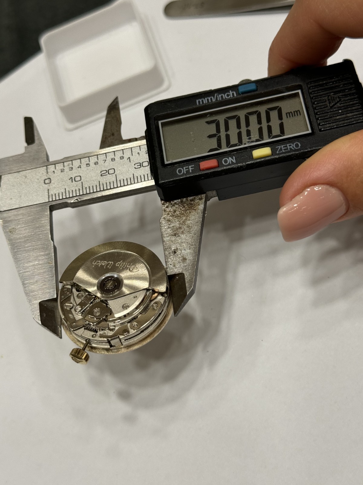 Chronograph Automatic Eta 7750 Phillip Watch Swiss Made Running