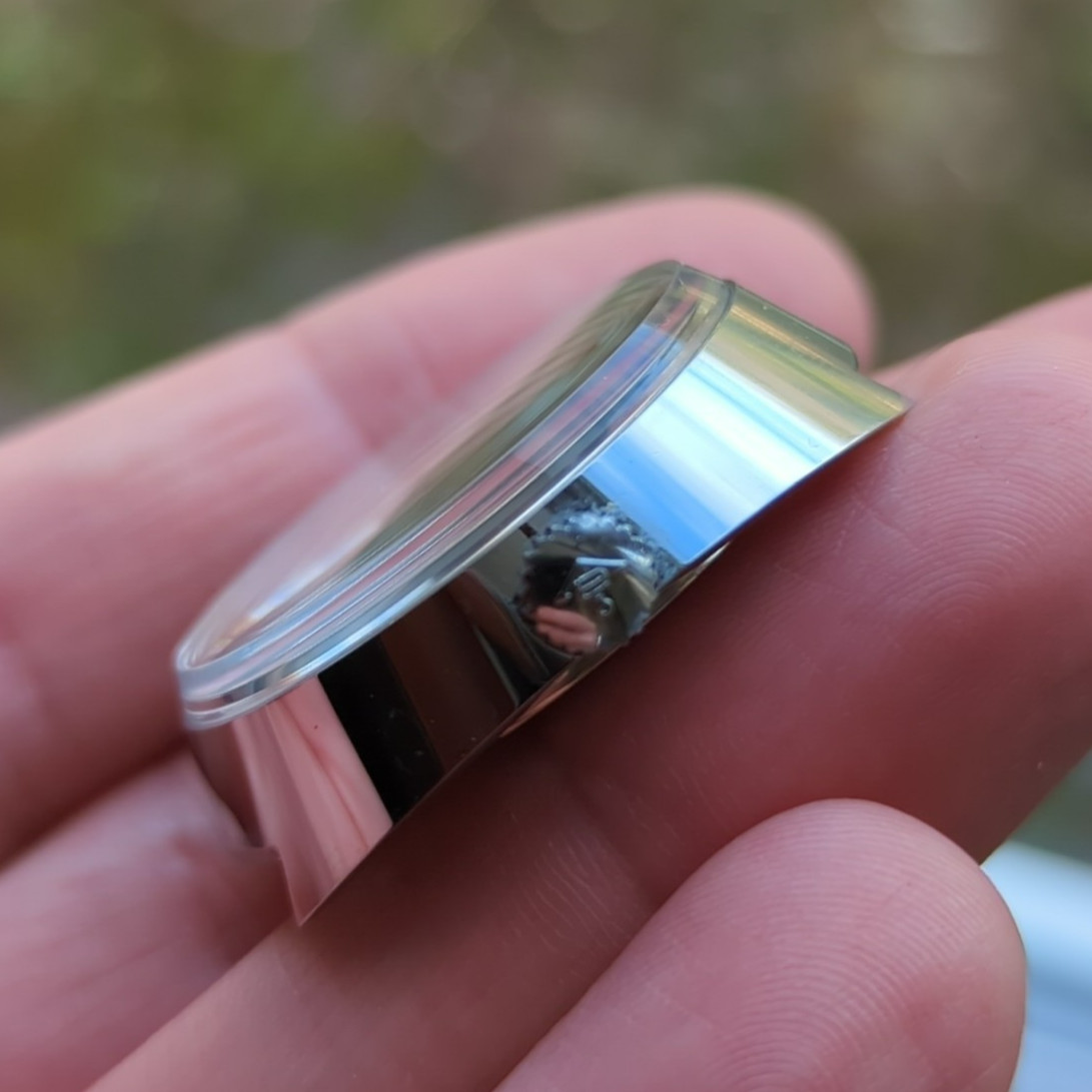 1960s Swiss NOS Waterproof Helmet Watch Case 38mm For Watchmaking (Ref:Wi)