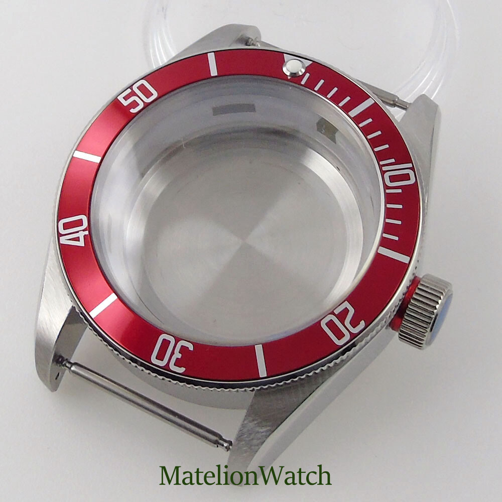 41mm Watch Case Parts Fit For NH35 NH36 Miyota 8215 ETA 2836 10 ATM Waterproof