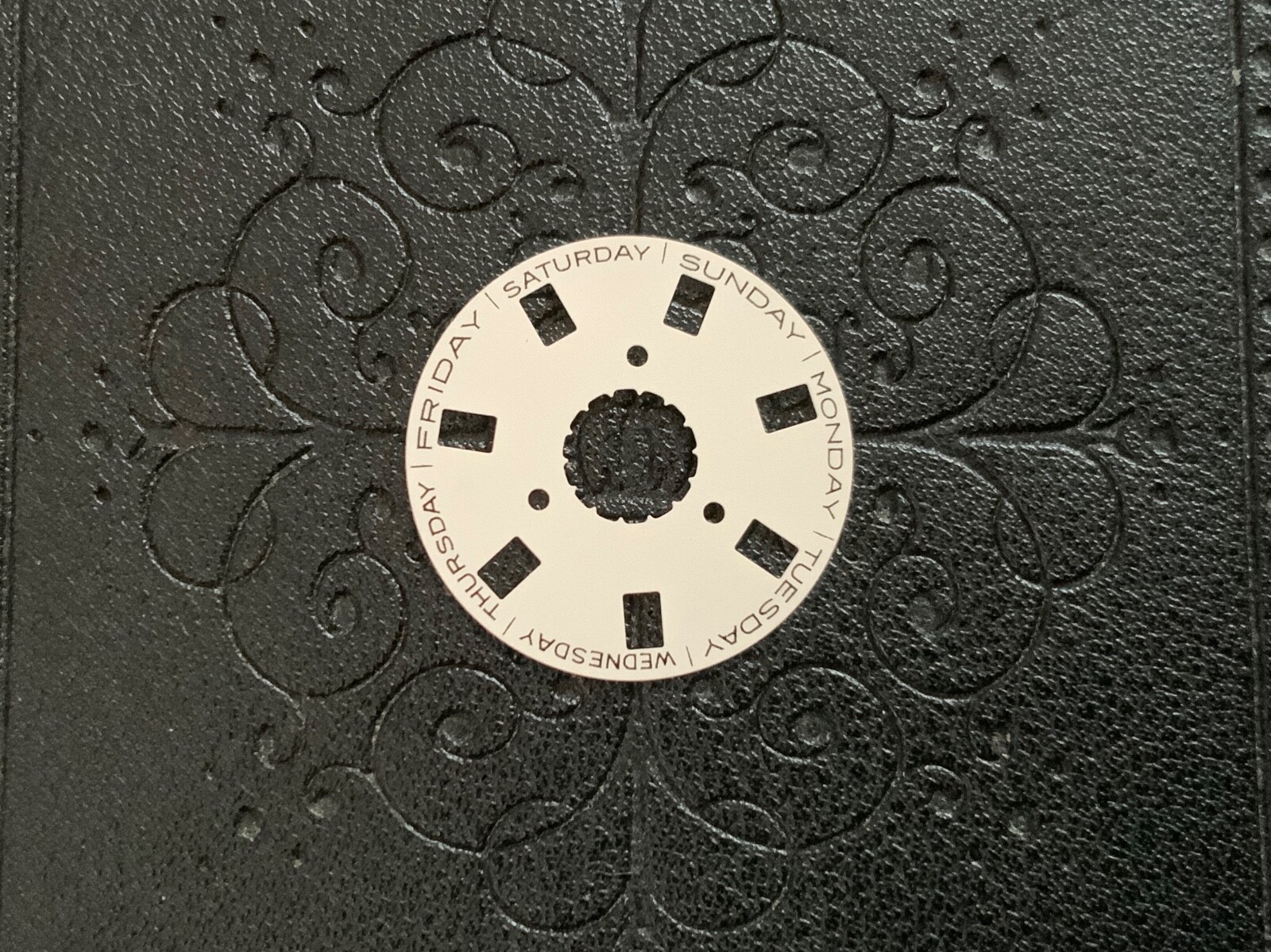 DAY DISC WHITE DISC FOR ROLEX President 18249 18206 18238 18239 – 3155 Movement