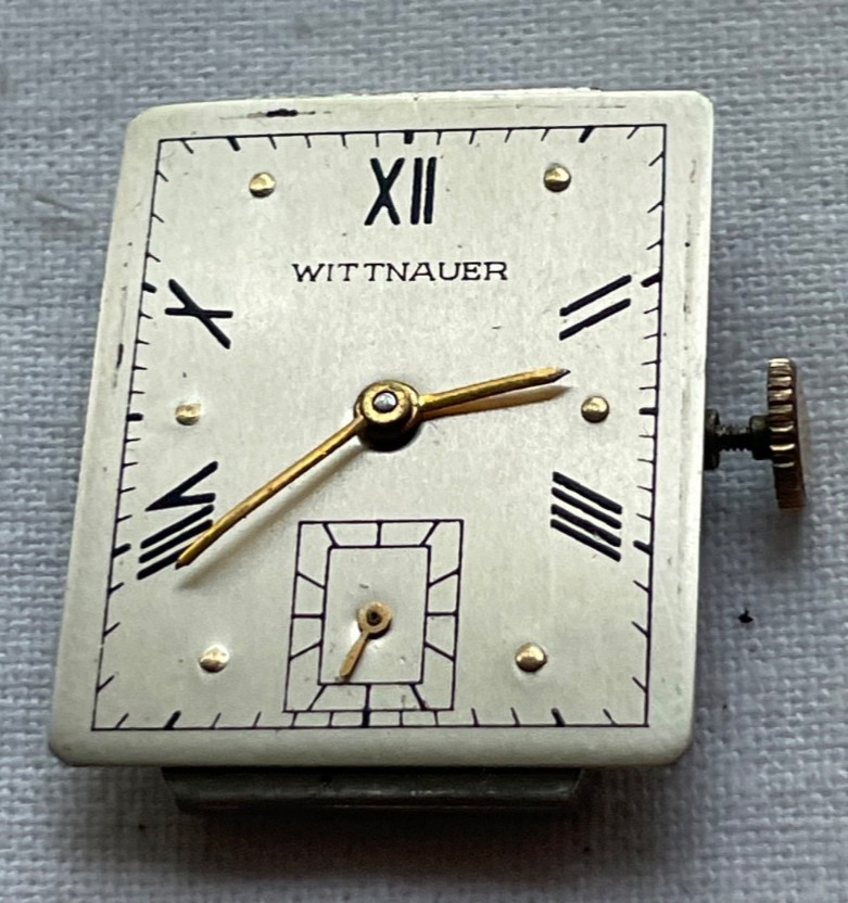 Wittnauer 7TN Revue NICE DIAL – movement for watch AS IS, good balance, lot2307