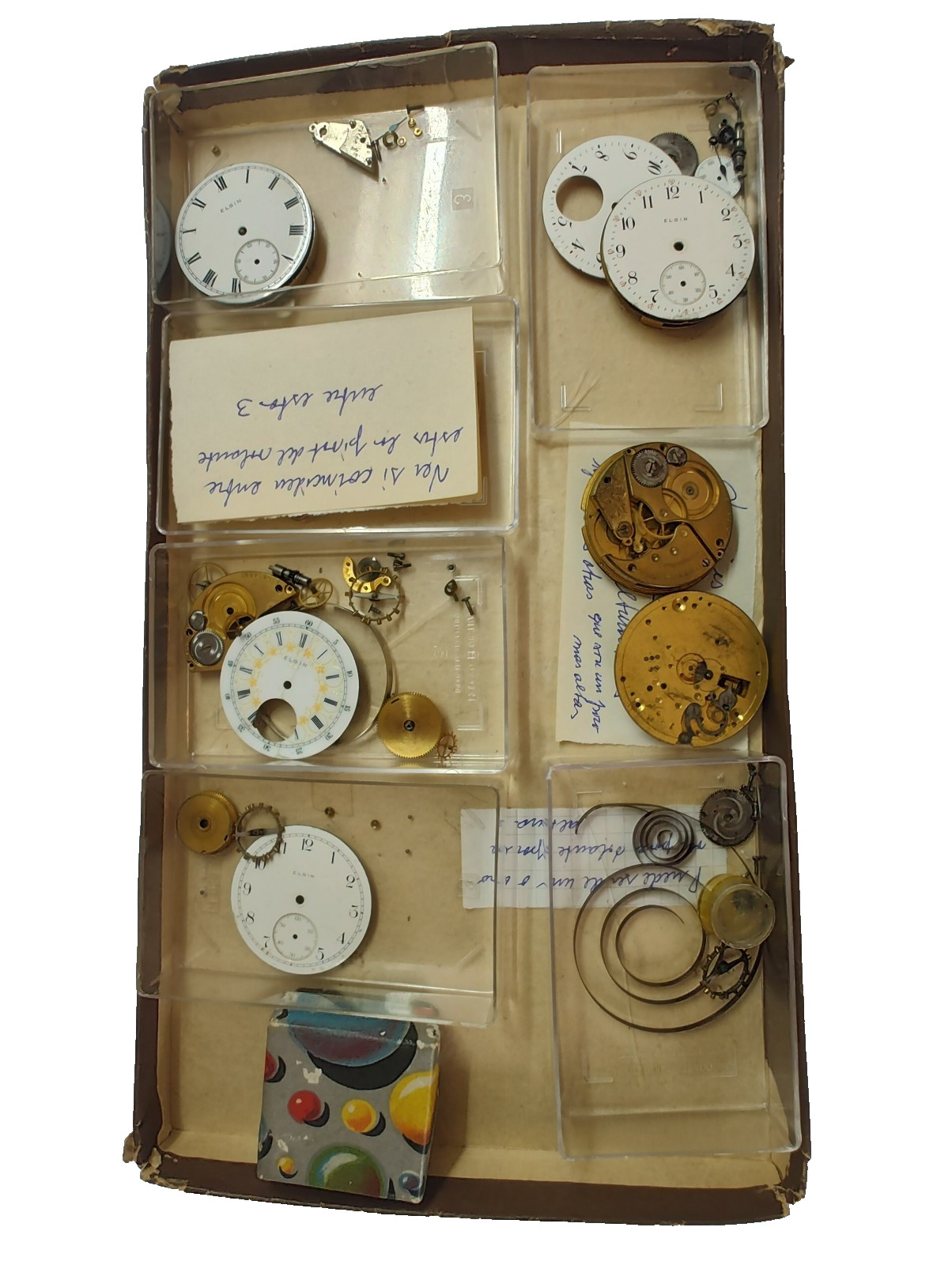 Elite Elgin National Watch Co. Archive: 1900s Movements, Fancy Enamel Dials !!