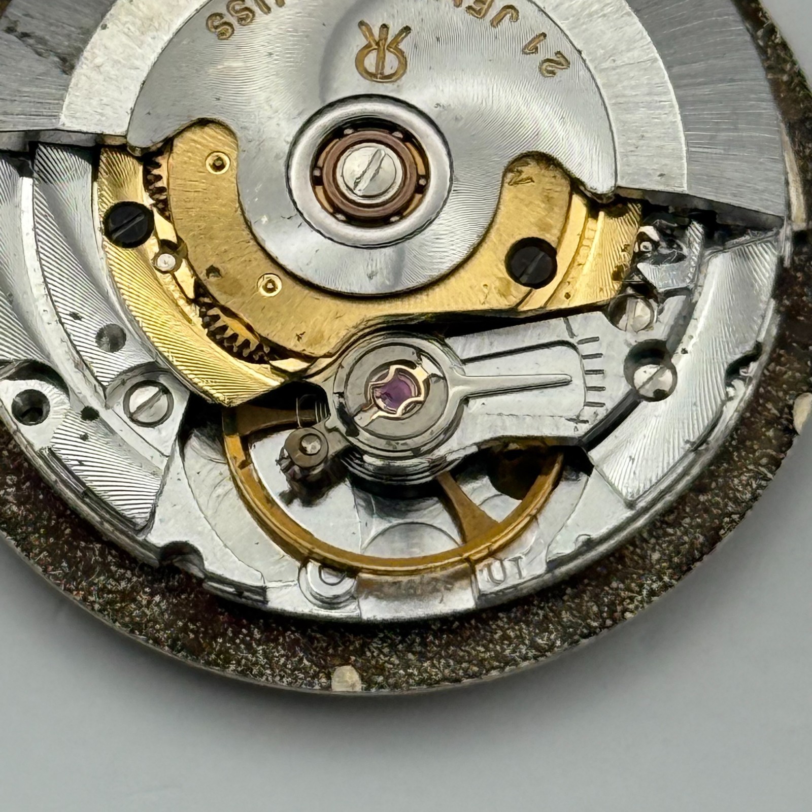MSR S76-28 Watch Movement Garrard Date Automatic Vintage Parts Repair 25.8mm
