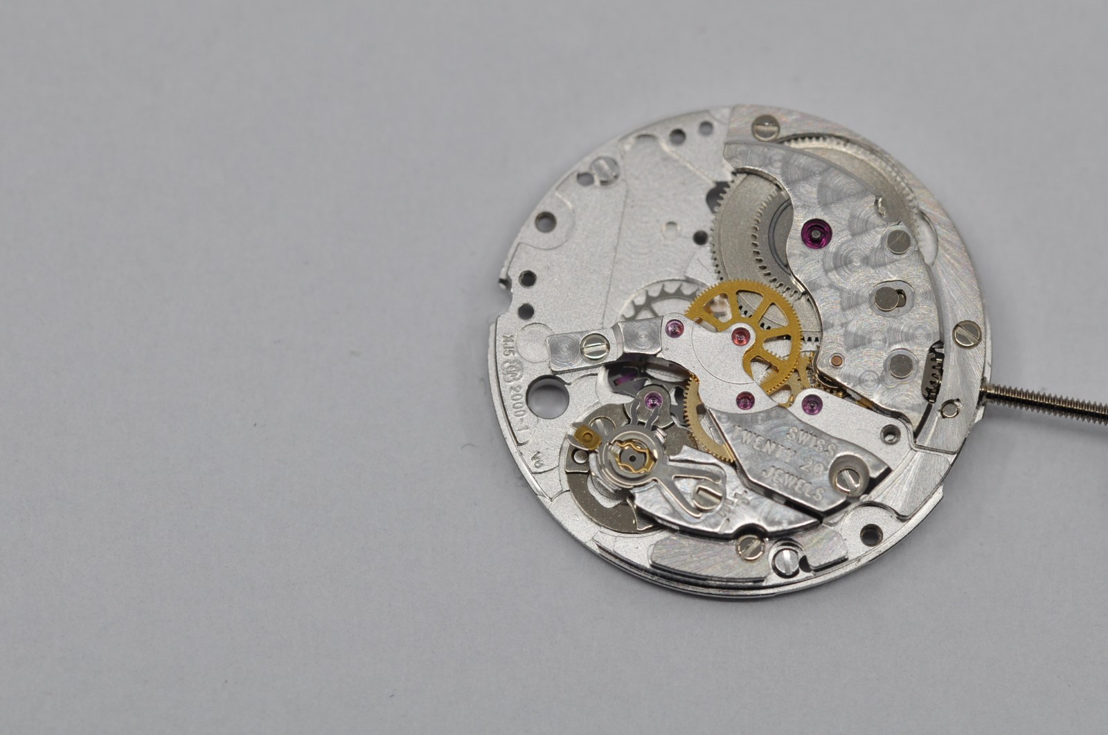 omega 2520 longines L595.2 ETA 2000-1 incomplete movement parts NOS