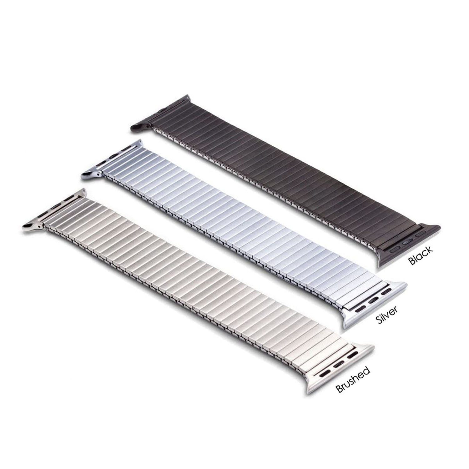 Twist-O-Flex stainless steel expansion watchband options compatible for use 3…