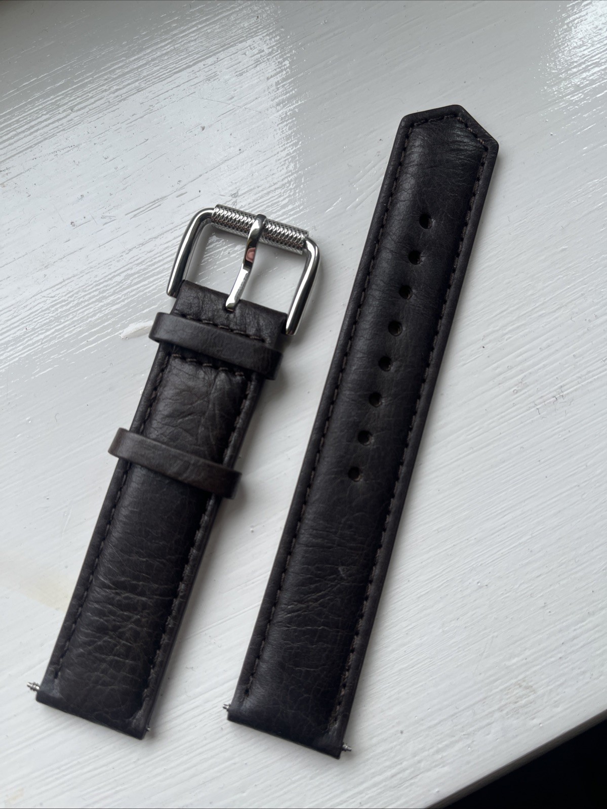Belstaff Watch Strap Brown 20mm Dispatch Rider And Others