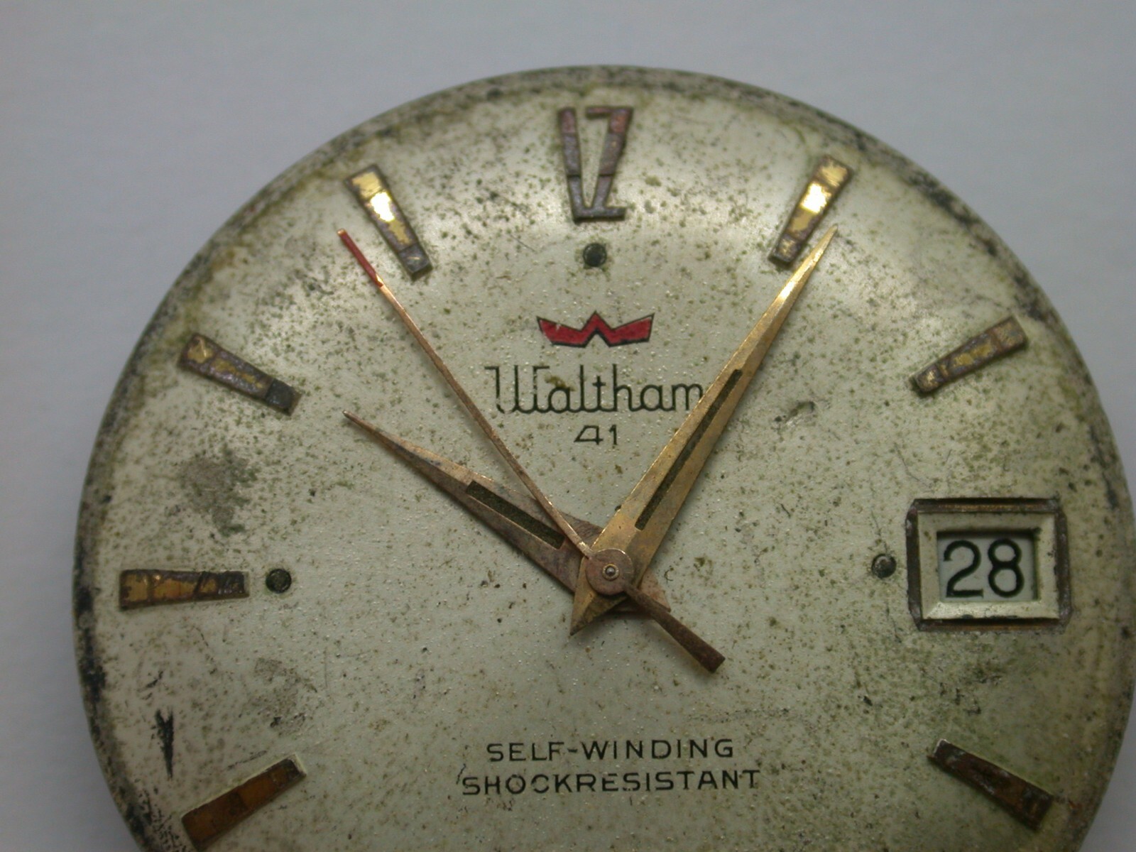 WATCHMAKERS – WALTHAM 41 MOVEMENT – VINTAGE PARTS – 32MF10