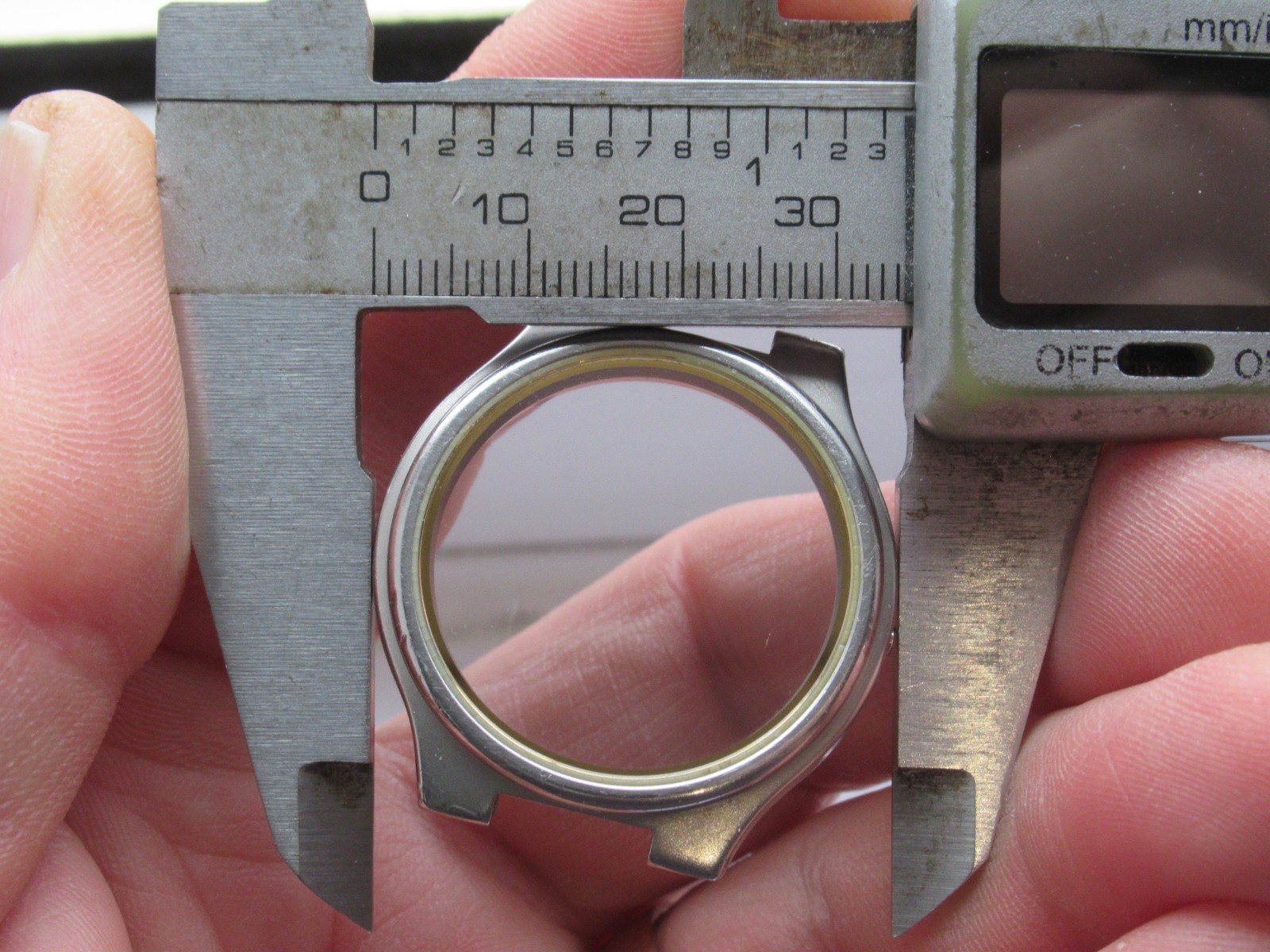 Certina DS Podium Automatic 1888 Case and Glass For Spares Parts Repairs 34mm