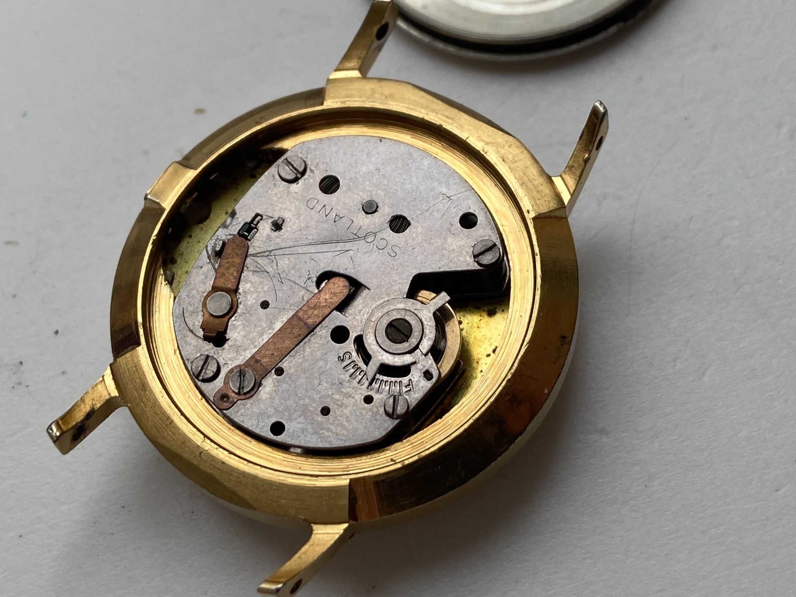 VINTAGE MEN WATCH SALE FOR PARTS TIMEX GREAT BRITAIN SCOTLAND
