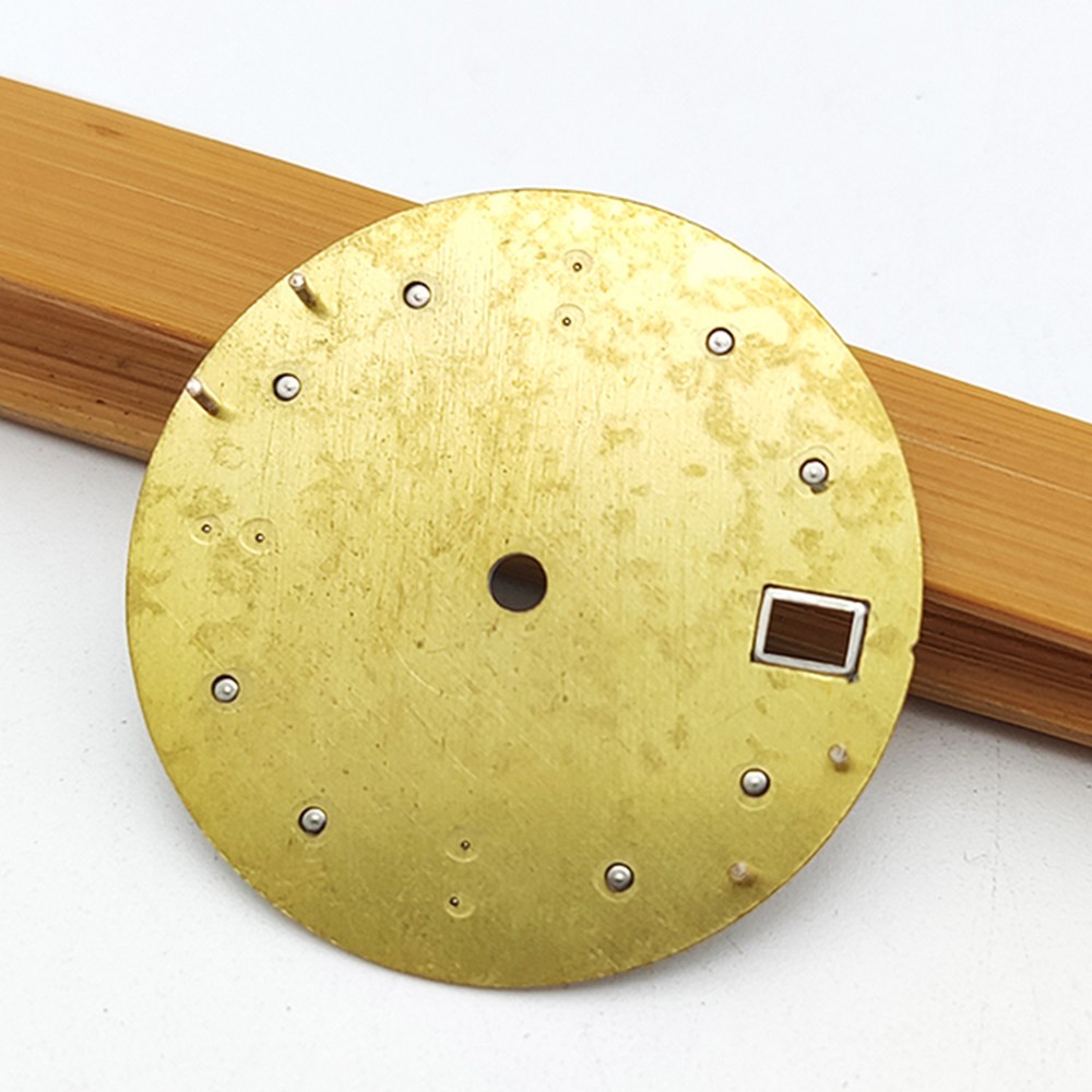 28.5mm Lume Diver Dial Mosaic Pattern Fit Auto Movement Mod