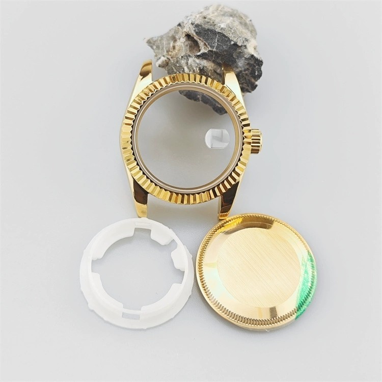 31mm Stainless Steel Watch Case Sapphire for Nh05 Nh06 Movement 24.2mm Dial