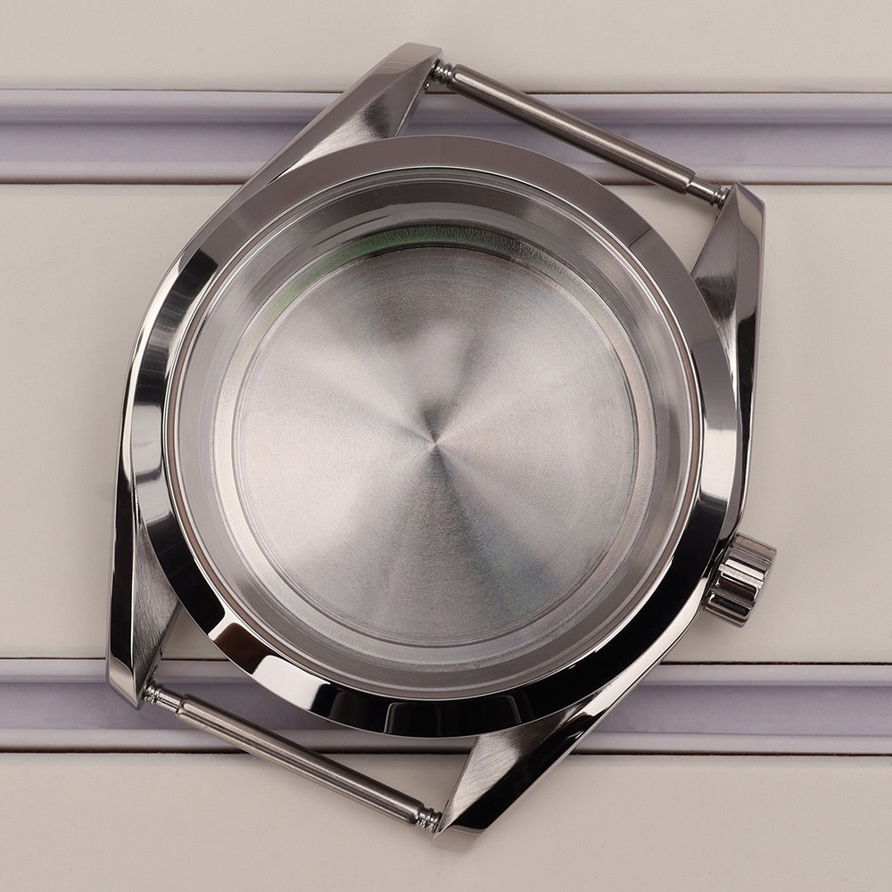 39.2mm Man Watch Case 316 Stainless Steel 10ATM For Seiko NH34 35 36 38 Movement