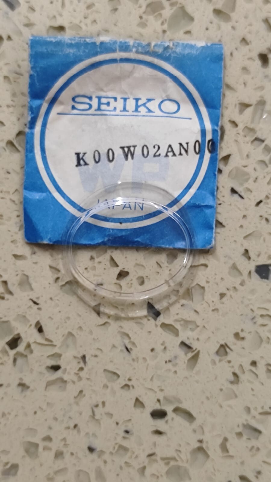 Crystal Seiko K00W02AN00 N for Seiko LM 5606-5010 NOS