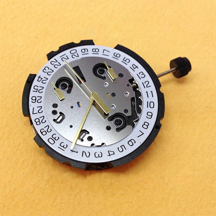 Watch Movement For ETA G10.212 6Pin 4Point Calendar V8 Quartz Movement Accessory