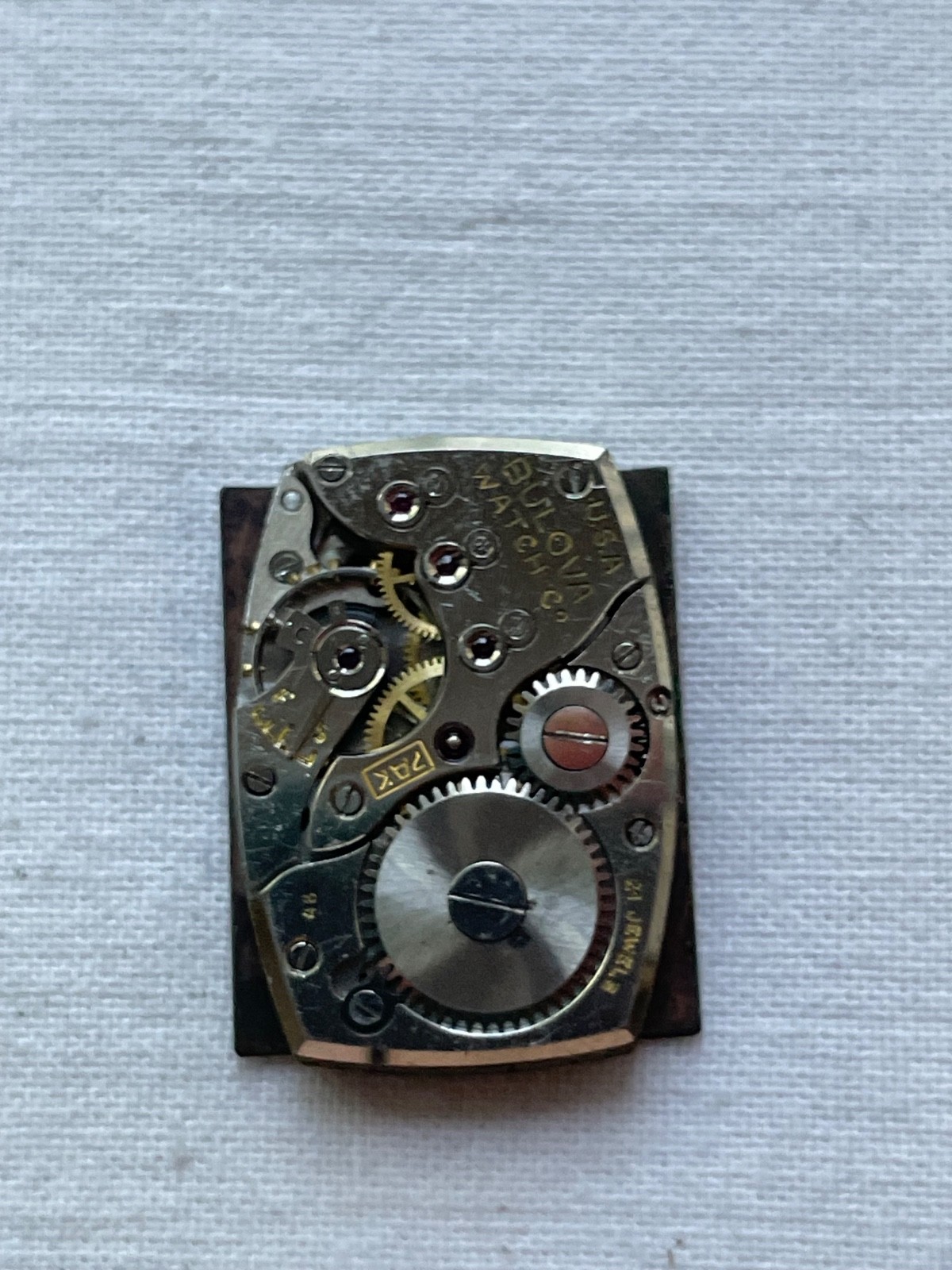 Bulova 7AK – movement for mens watch AS IS, lot1407