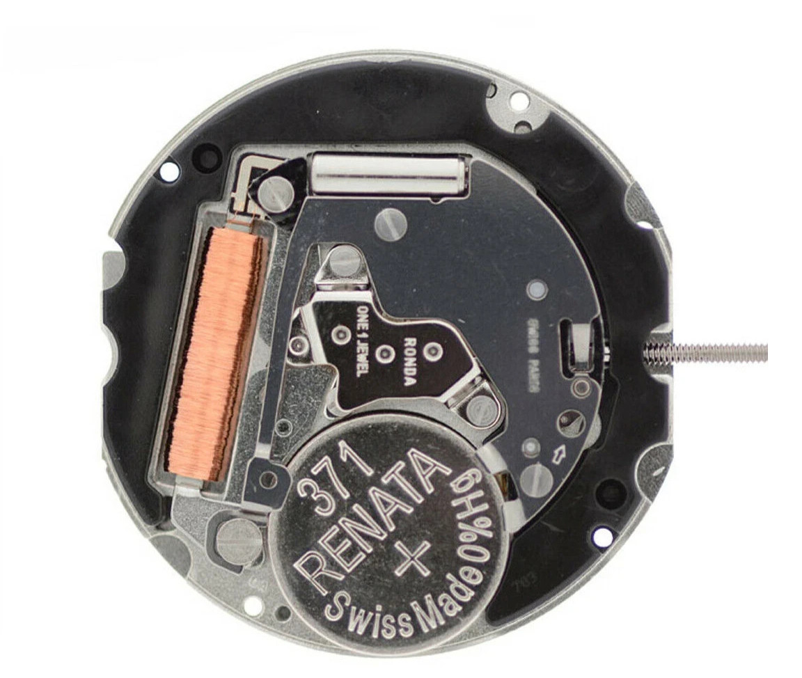 Harley Ronda 703, 3 Hands, Swiss Parts Quartz Watch Movement (Multiple Heights)