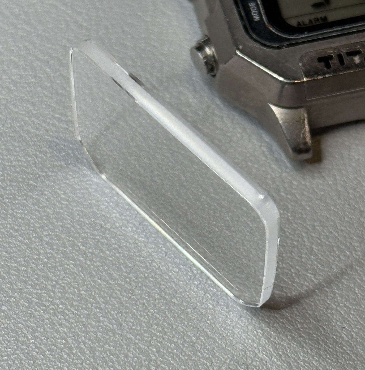 CASIO TW-7100 TW7100 Vintage Watch Glass Sapphire Crystal Replacement