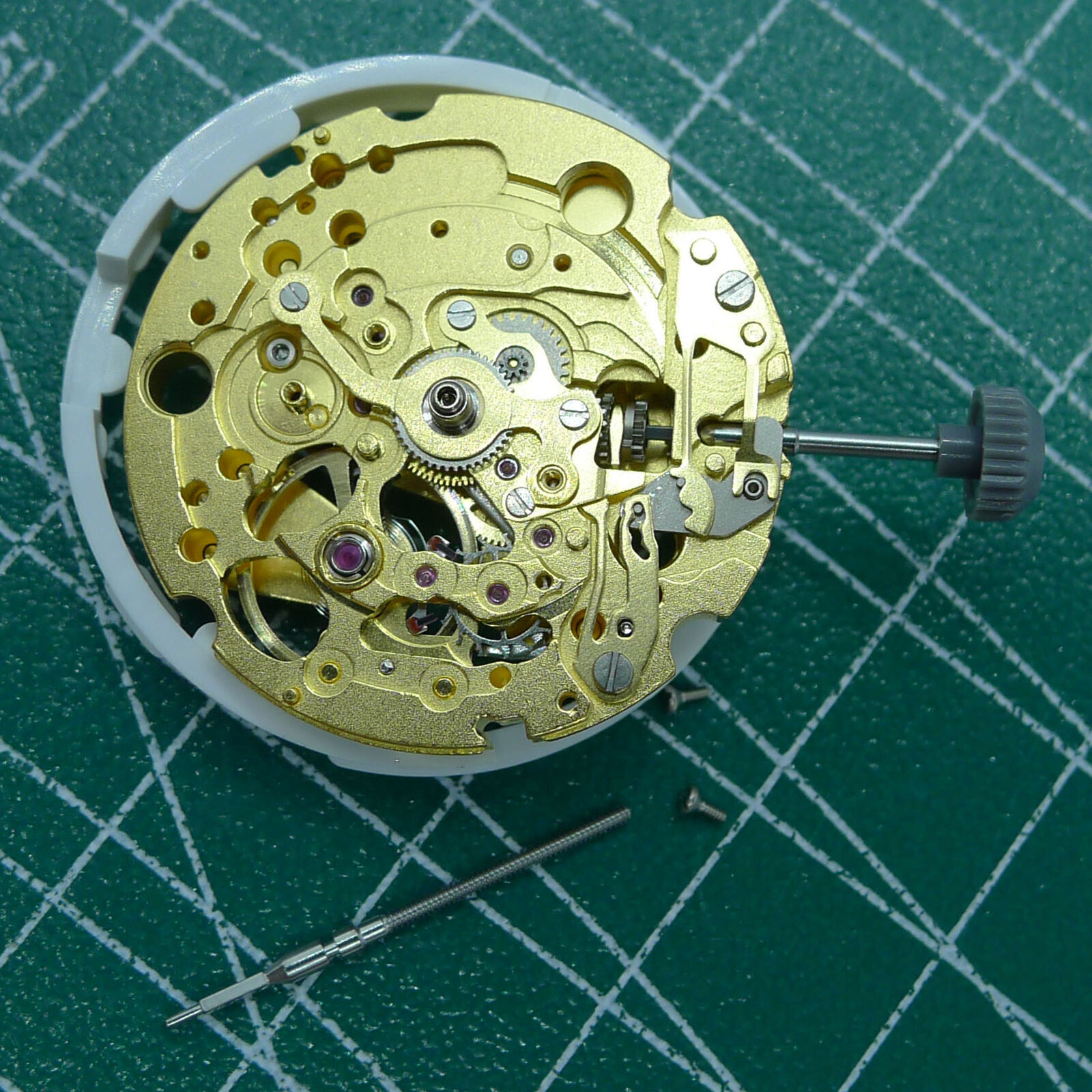 Silver / Gold Mechanical Movement 82S0 Japan Miyota (CITIZEN) Automatic Movement