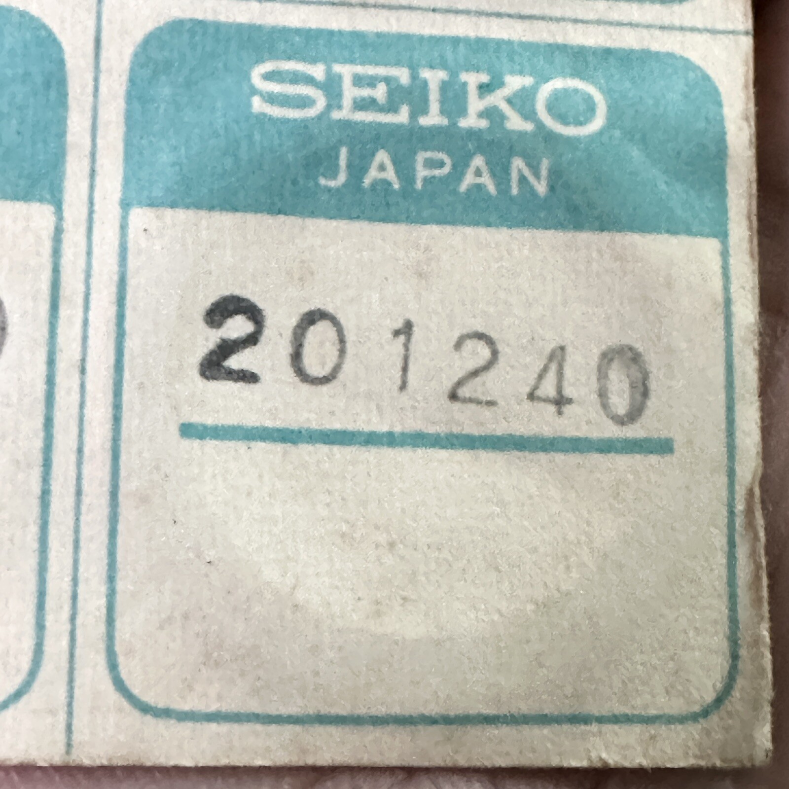 NOS COMPLETE BARREL WITH ARBOR & MAINSPRING SEIKO 2406A 2409A 2419A 2421A 2426A