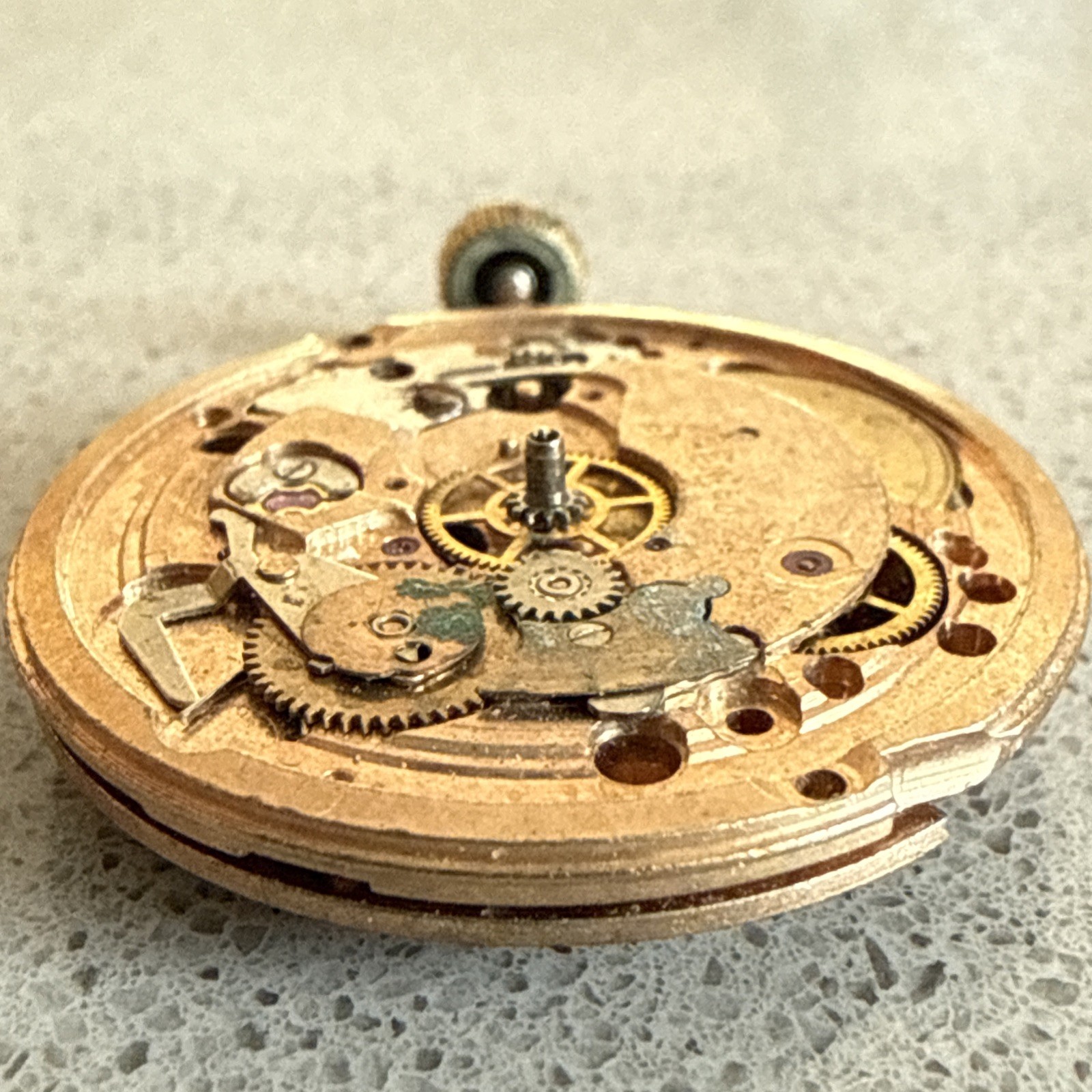Vintage Swiss 25 Jewel Automatic Watch Movement 26mm Spares Repair