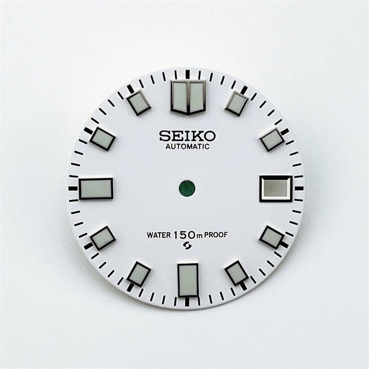 28.5mm Green Luminous Watch Dial Date For NH35 NH36 Movement Watch accessories