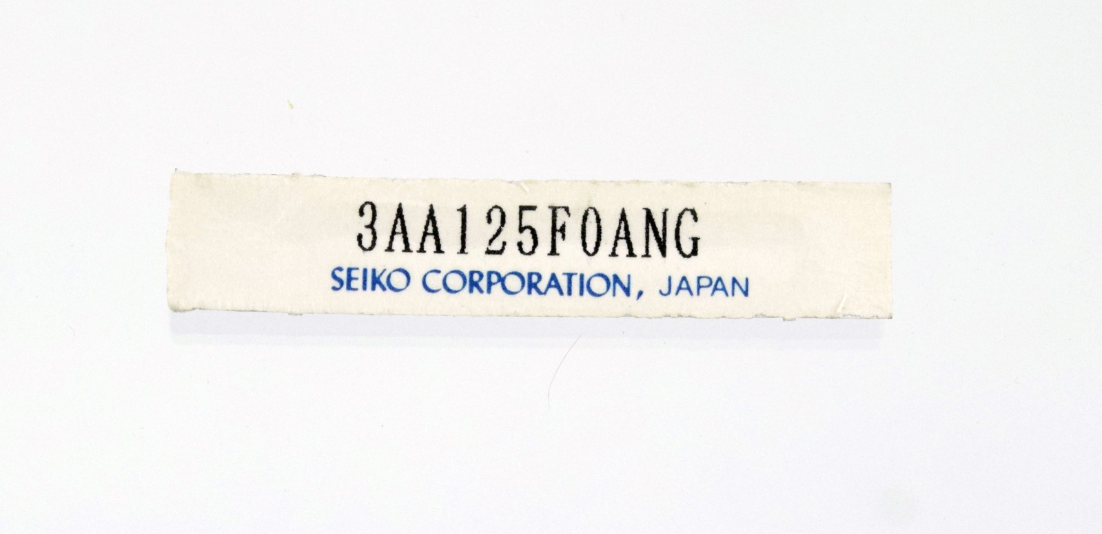 Original Yellow Seiko Second Hand Part # 3AA125F0ANG