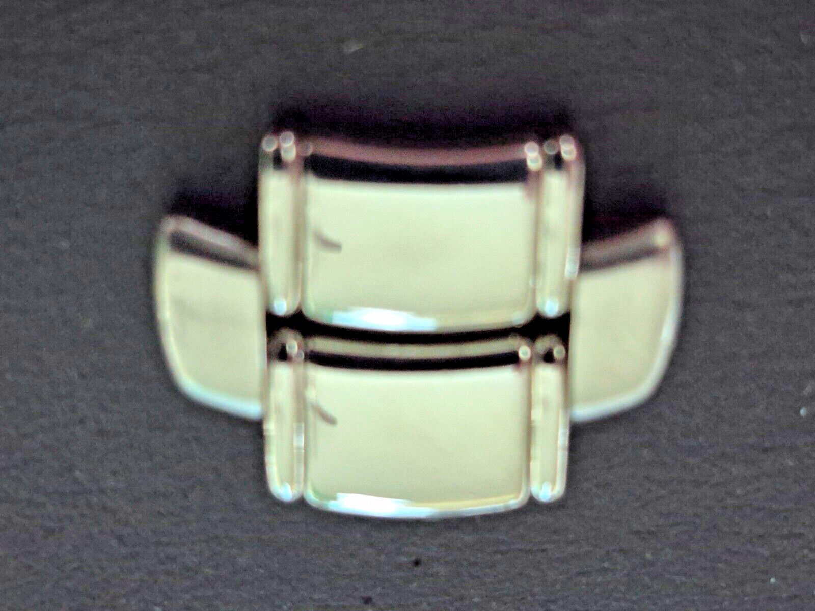 EBEL 1911 DICOVERY BAND BRACELET LINK 17mm Wide, 2 center, one outer without pin