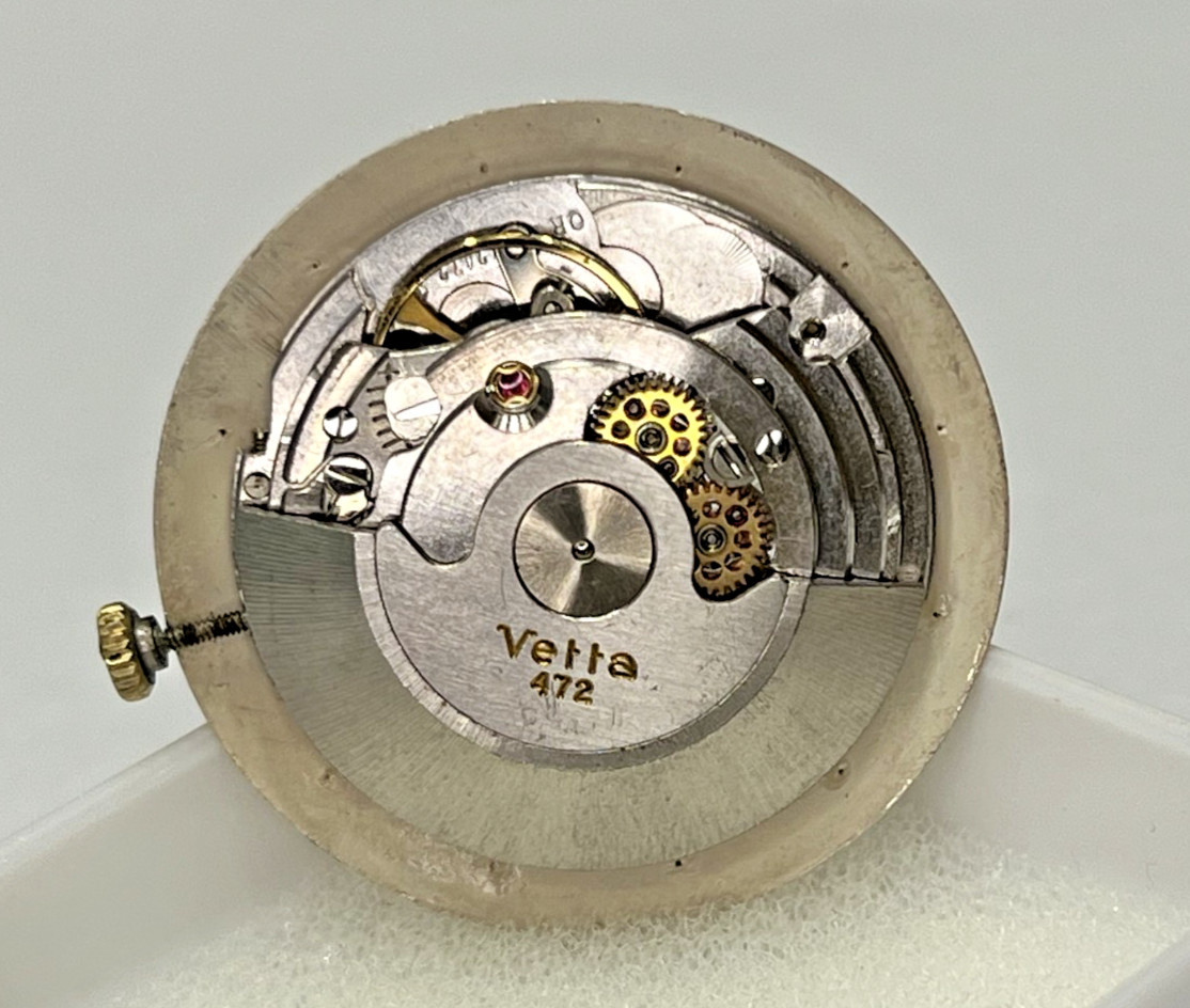 Vetta Dial & Movement Automatic Eta 2472 / 472 Date 23 Jewels Swiss Made Running
