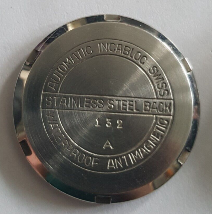 Enicar Steel Case For Automatic Movement With Diameter Of 27.50mm