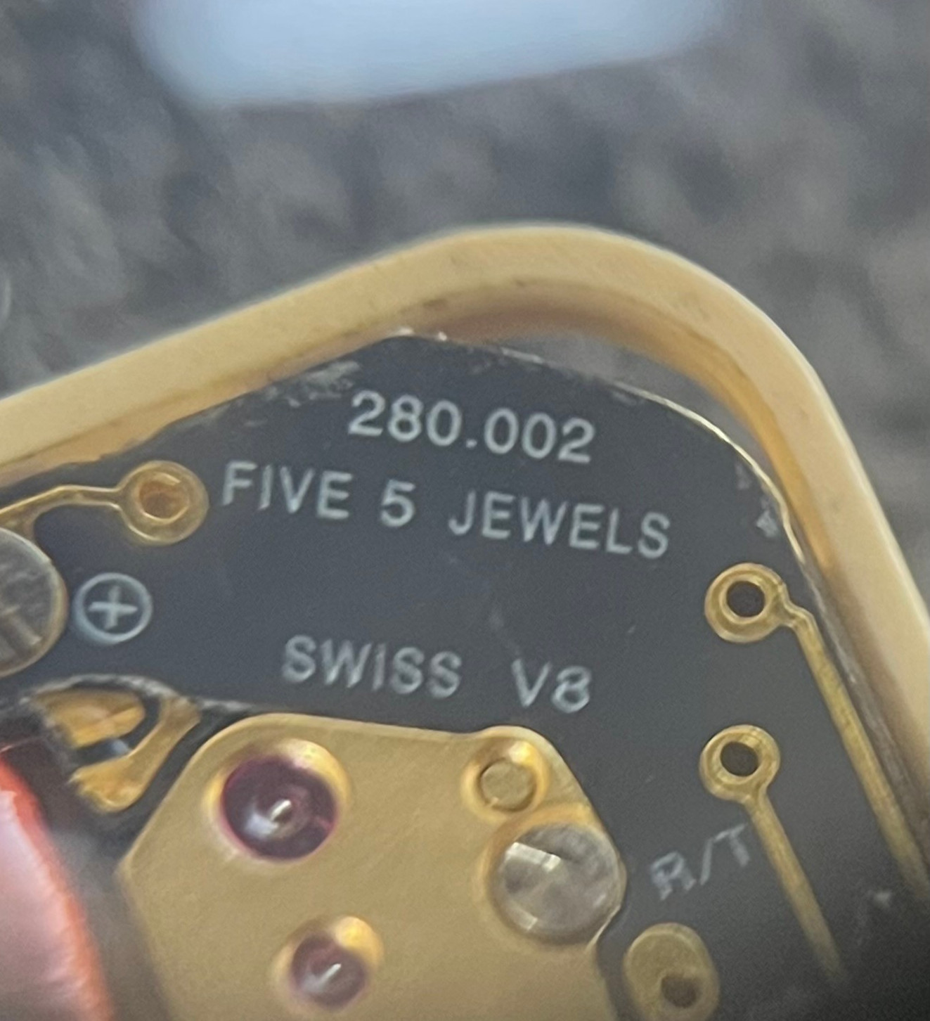 ETA 280.002 Quartz Watch Movement, 1990s, Switzerland