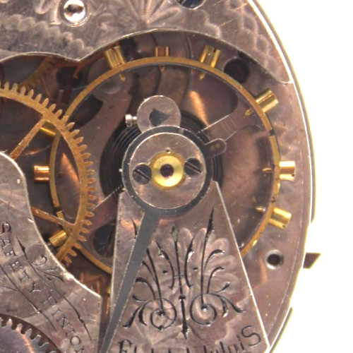 1902 ELGIN POCKET WATCH MOVEMENT 9535809 GRADE: 211 16s 7j (TS3)