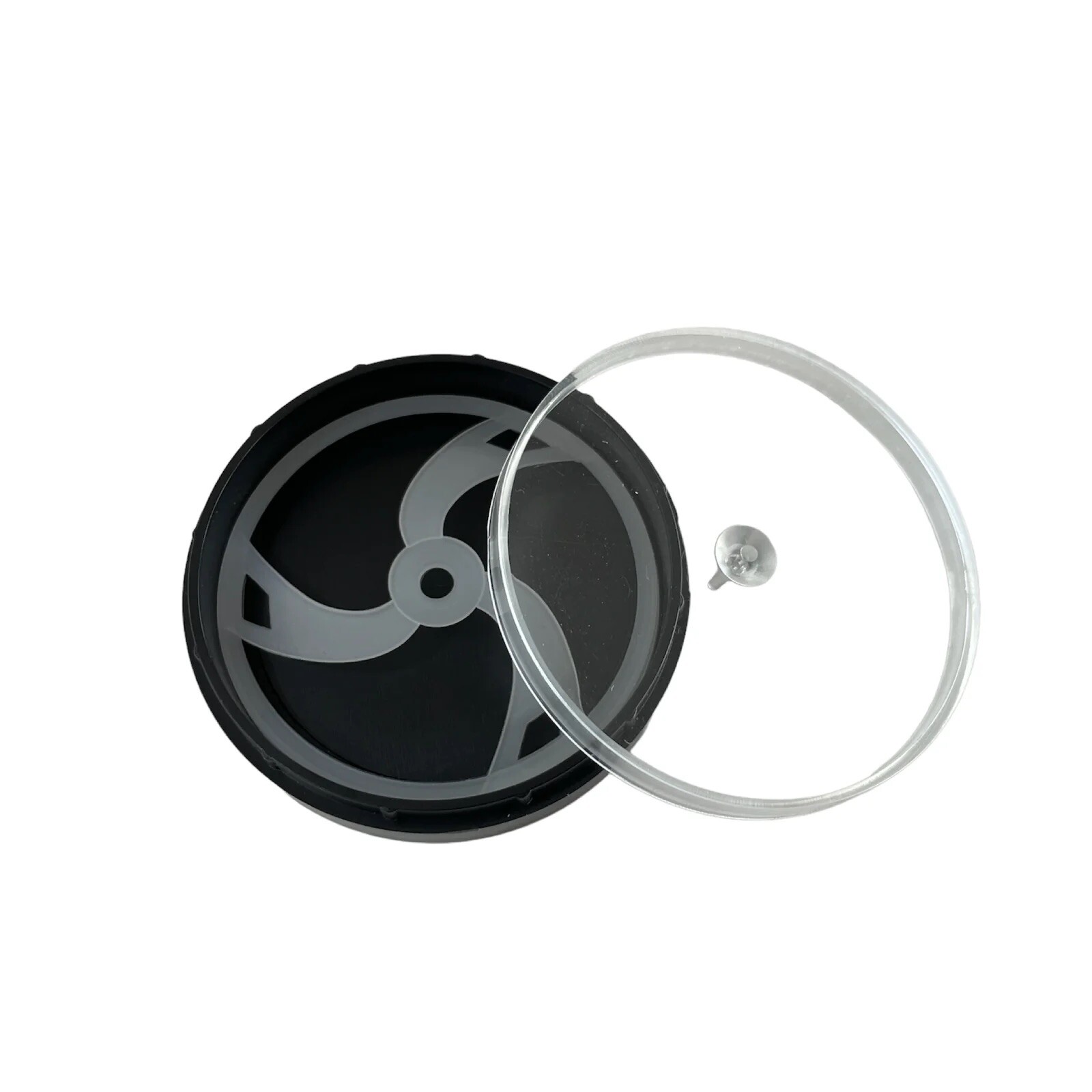 Plastic Round Watch Dial Storage Cases 2x Watchmaker