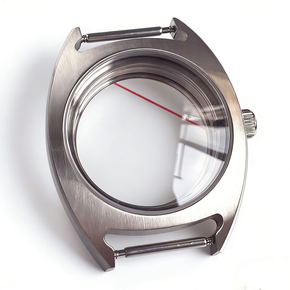 36mm Stainless Steel Watch Case Dial Hand Set For ST1701 Mechanical Movement