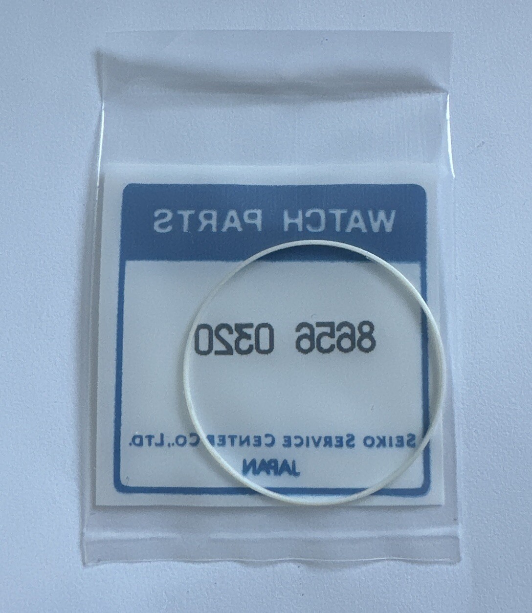 New Genuine Seiko Watch Case Back Gasket Part 8656 0320