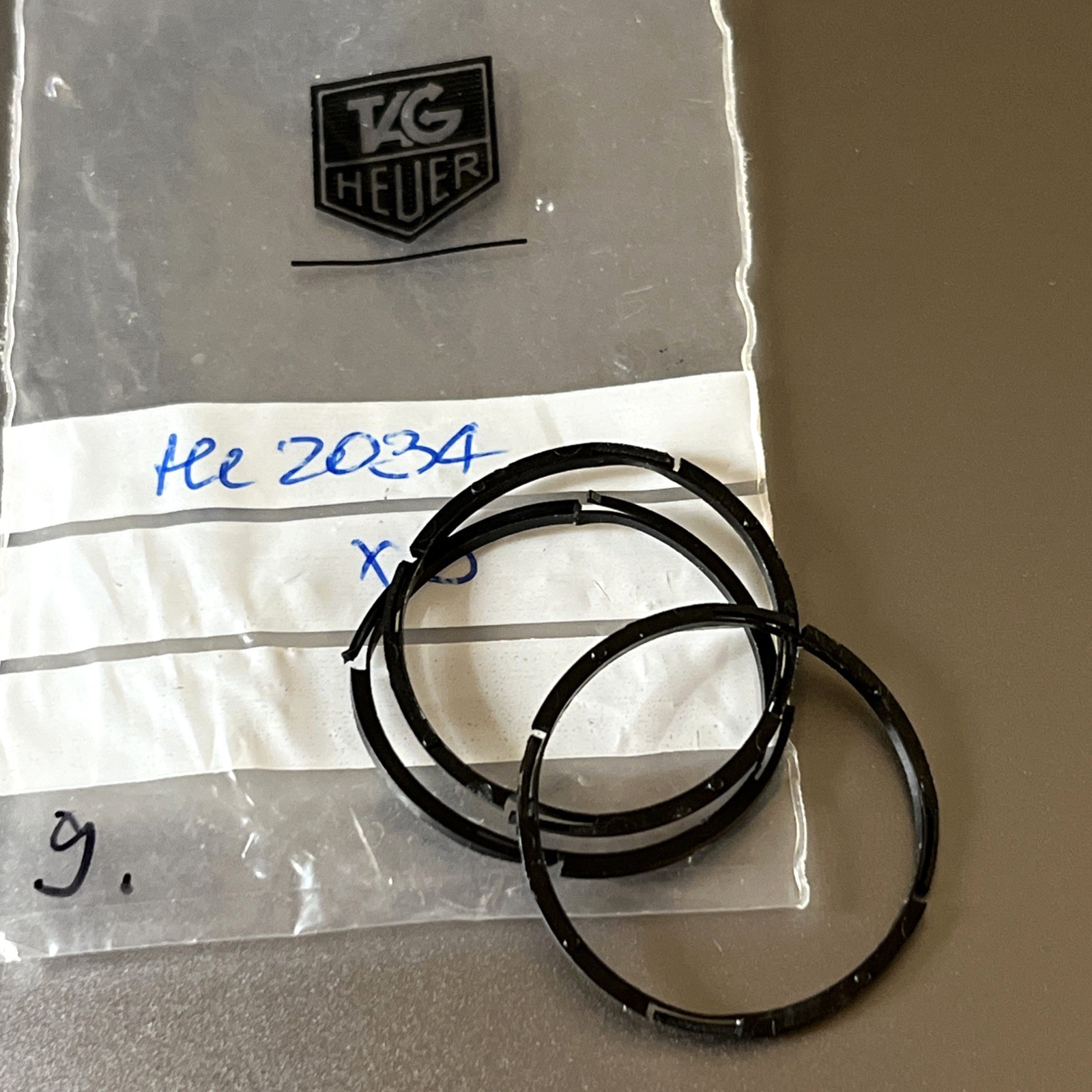 TAG Heuer Watch HL2034 Bezel Gasket Diameter 25 mm Authentic Original
