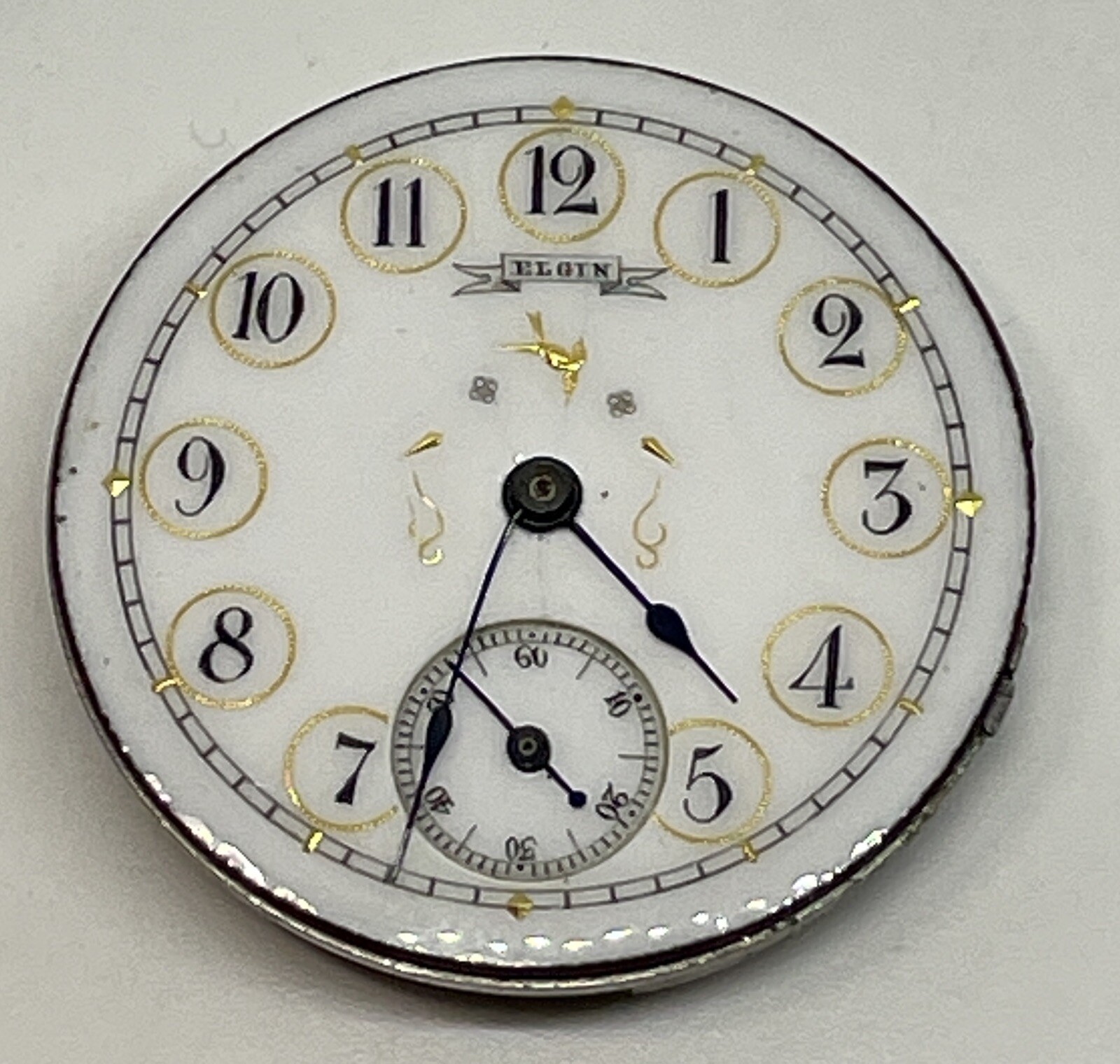 ELGIN POCKET WATCH MOVEMENT 1891 0s 11 Jewels Runs