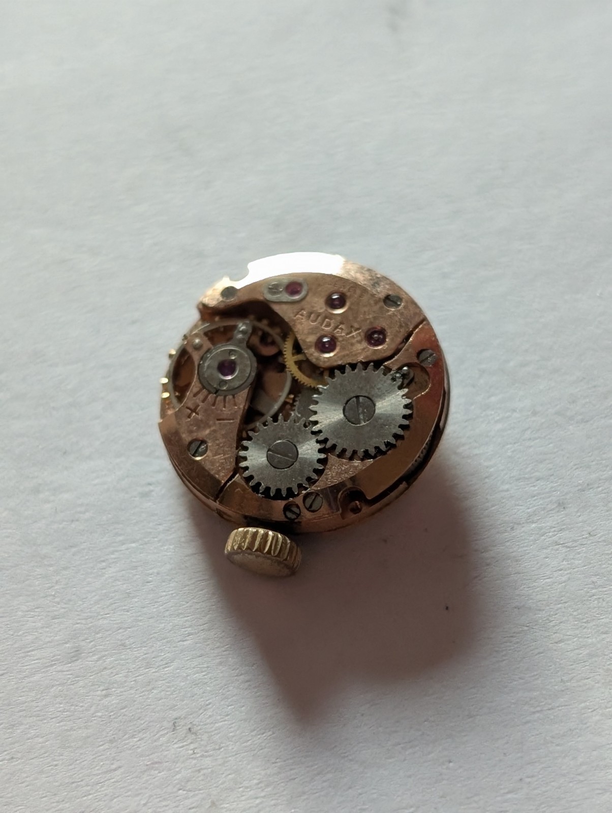 Vintage ETA 2410 Mechanical Watch Movement (Spares/Repairs/Bad Balance)