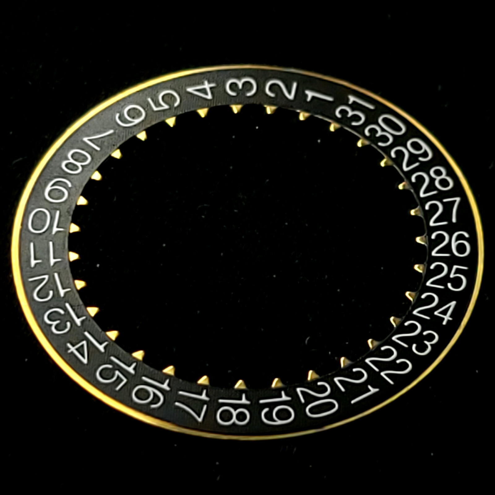 GENUINE Audemars Piguet Black Calendar Date Disc for Caliber 3120