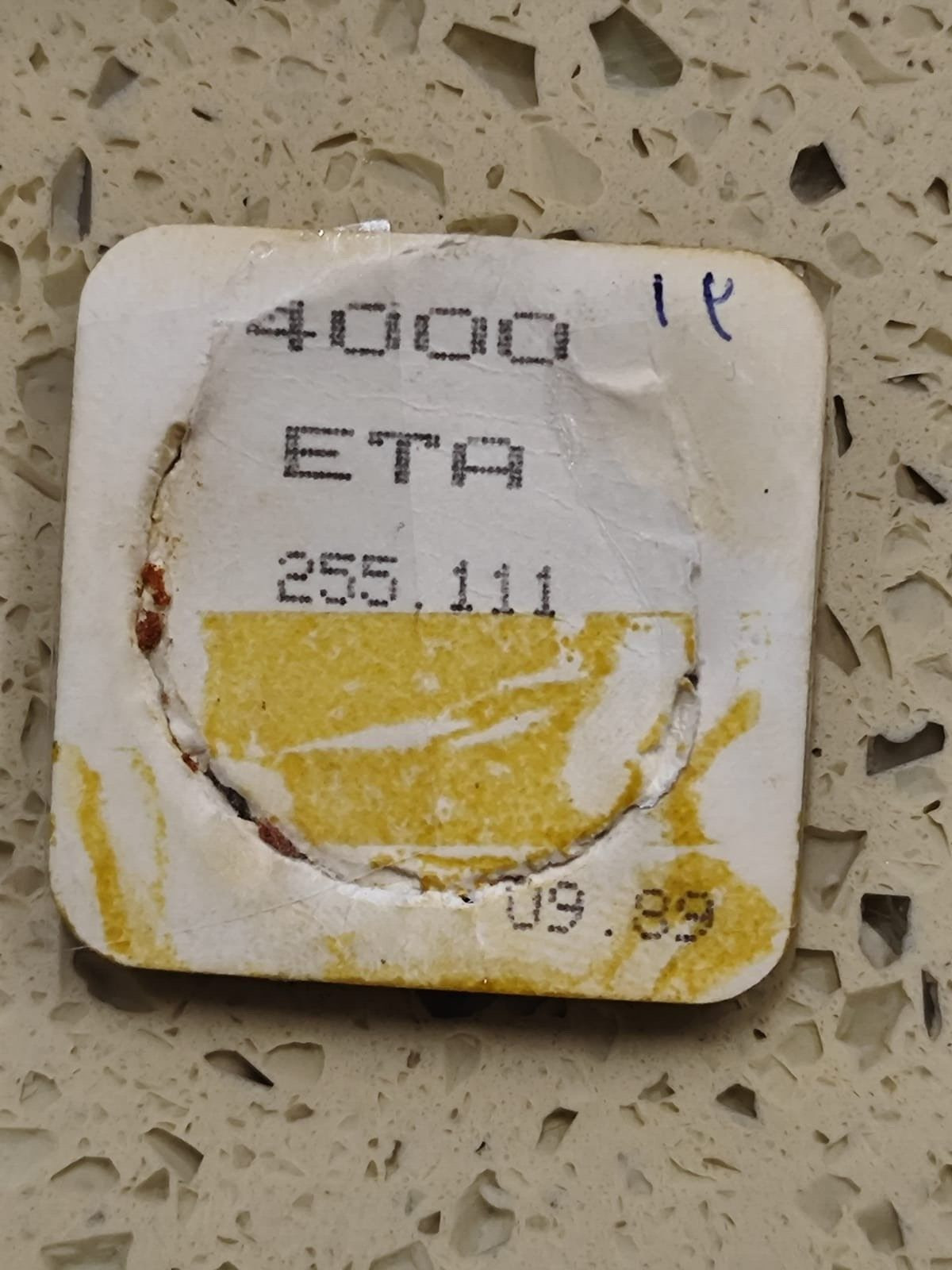 ETA ETA 255.111 255.121 – Electronic module 4000 NOS