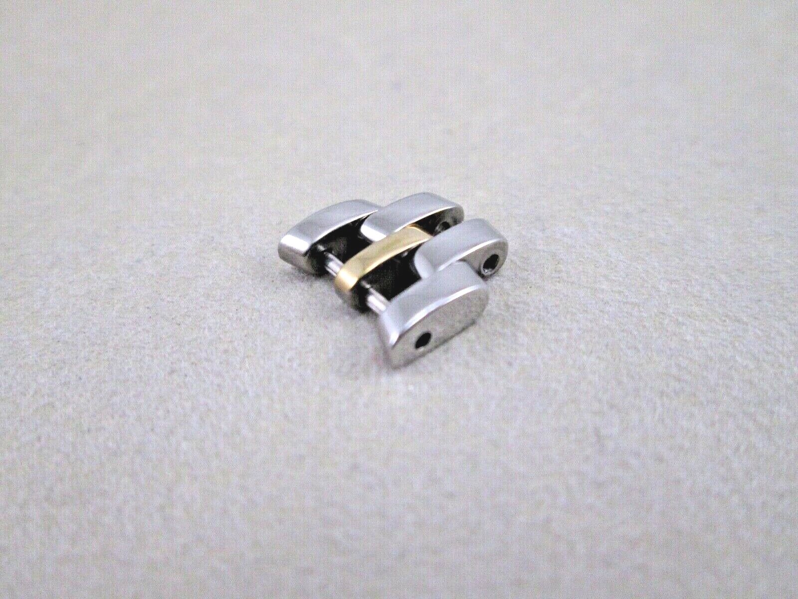 Hamilton lady’s Linwood solid st. steel watch band link & pin 12mm two tone