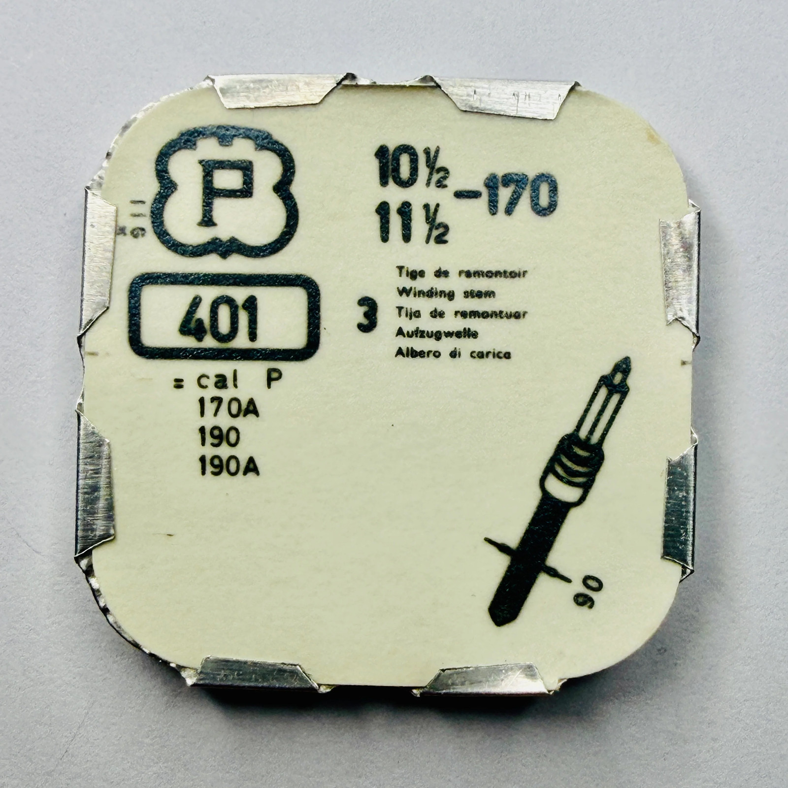 Peseux 170 – Winding Stem – Tap 90 (401)