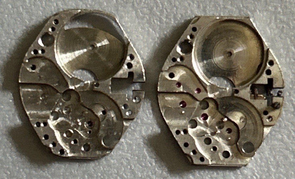 Vintage Fontainemelon Woman’s FHF cal. 120 Watch Movement Parts Lot Of 2